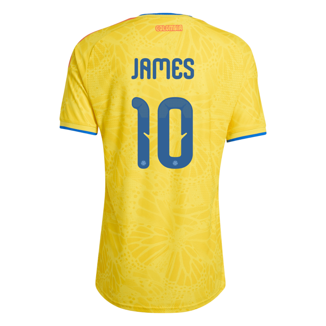 Colombia World Cup Hjemmebanetrøje Spillerversion 2026 JAMES #10