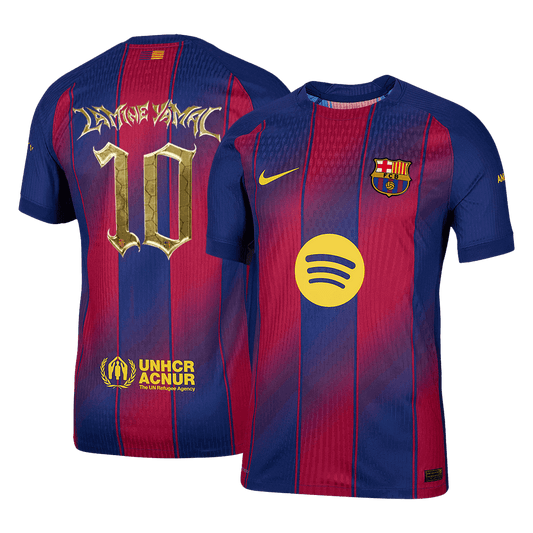 Barcelona Hjemmebanetrøje Spillerversion 2025/26 LAMINE YAMAL #10