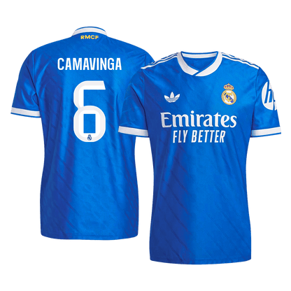 Real Madrid Tredjebanetrøje Spillerversion 2025/26 CAMAVINGA #6