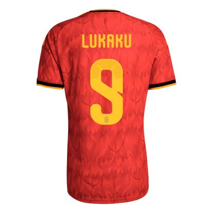 Belgium World Cup Hjemmebanetrøje Spillerversion 2026 LUKAKU #9