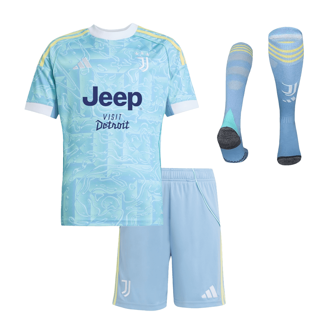 Juventus Udebanebanesæt Børn 3-dele 2025/26