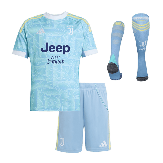 Juventus Udebanebanesæt Børn 3-dele 2025/26