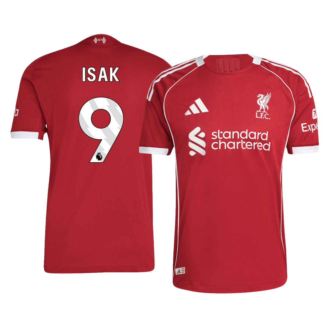 Liverpool Hjemmebanetrøje Spillerversion 2025/26 ISAK #9