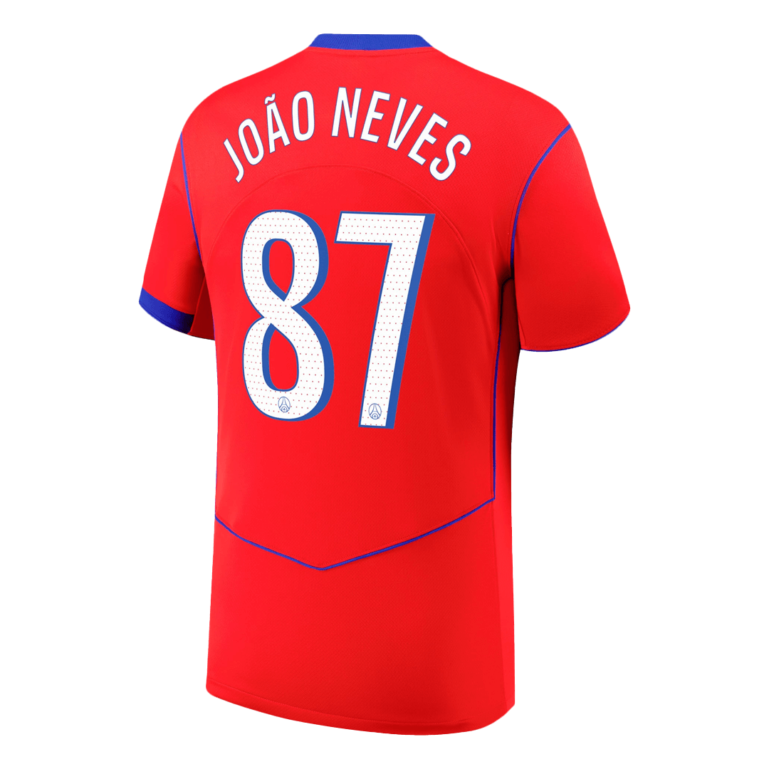 PSG Tredjetrøje 2025/26 JOÃO NEVES #87