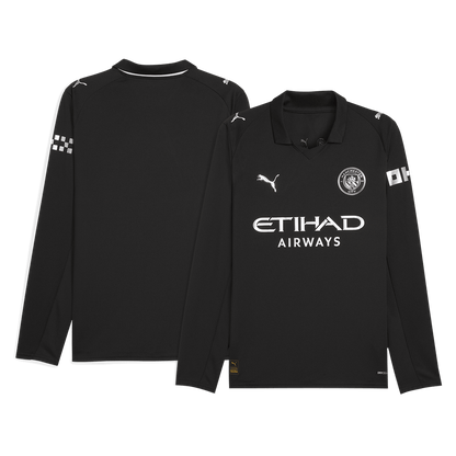 Manchester City Langærmet Udebanebanetrøje 2025/26