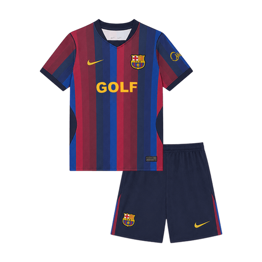 Barcelona x Spotify x Golf Wang Hjemmebanesæt Børn 2026/27