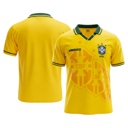 Brazil Retro Hjemmebanetrøje 1994