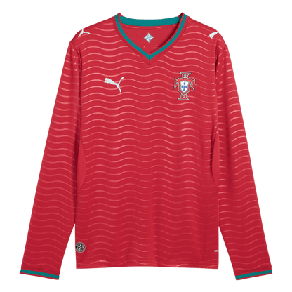 Portugal World Cup Langærmet Hjemmebanetrøje 2026