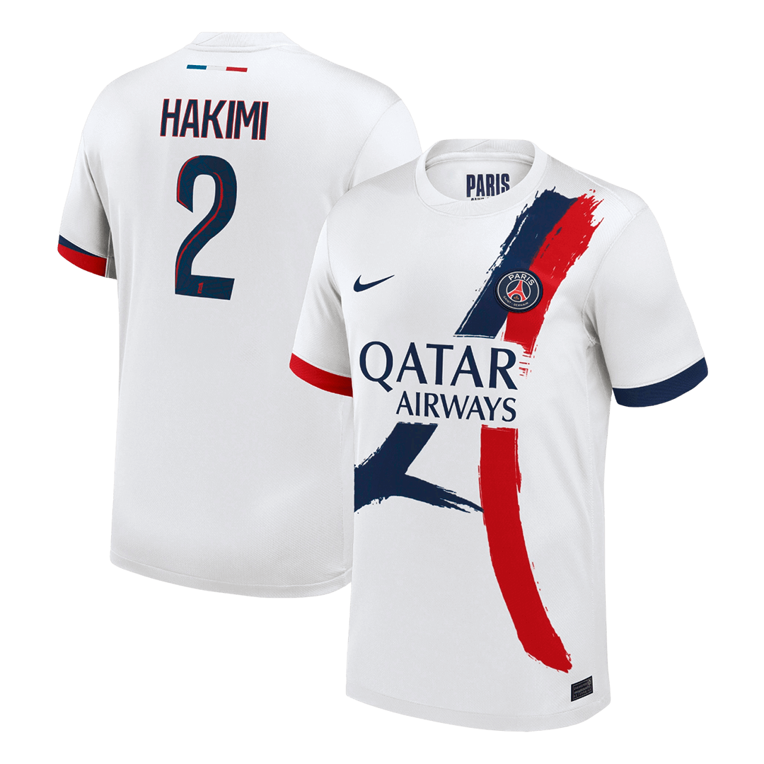 PSG Udebanebanetrøje Spillerversion 2025/26 HAKIMI #2