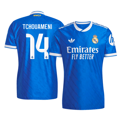 Real Madrid Tredjebanetrøje Spillerversion 2025/26 TCHOUAMENI #14