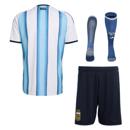 Argentina World Cup Hjemmebanesæt 3-dele 2026