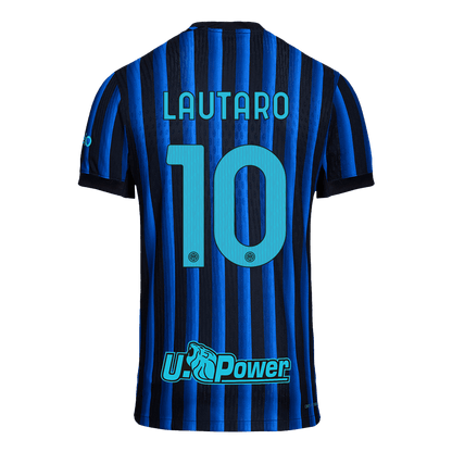 Inter Milan Hjemmebanetrøje Spillerversion 2025/26 LAUTARO #10