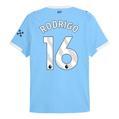 Manchester City Hjemmebanetrøje Spillerversion 2025/26 RODRIGO #16