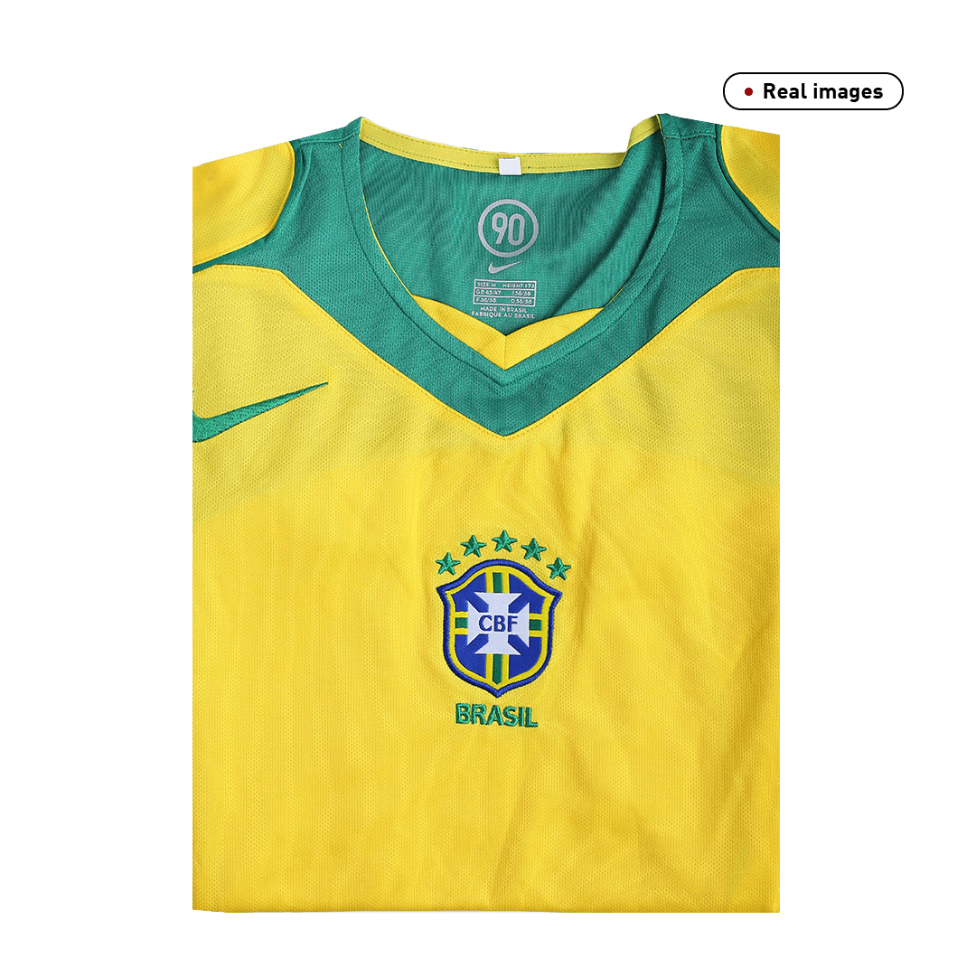 Brazil Retro Hjemmebanetrøje 2004