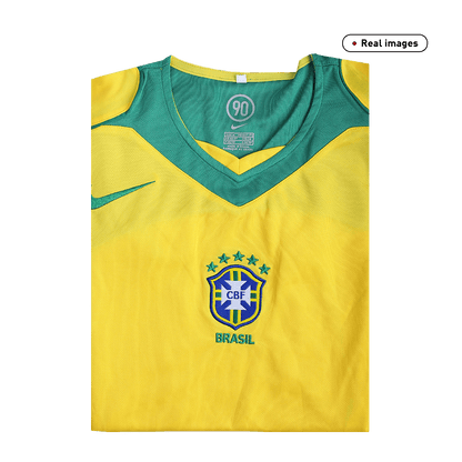 Brazil Retro Hjemmebanetrøje 2004