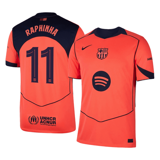 Barcelona Tredjetrøje 2025/26 UCL RAPHINHA #11