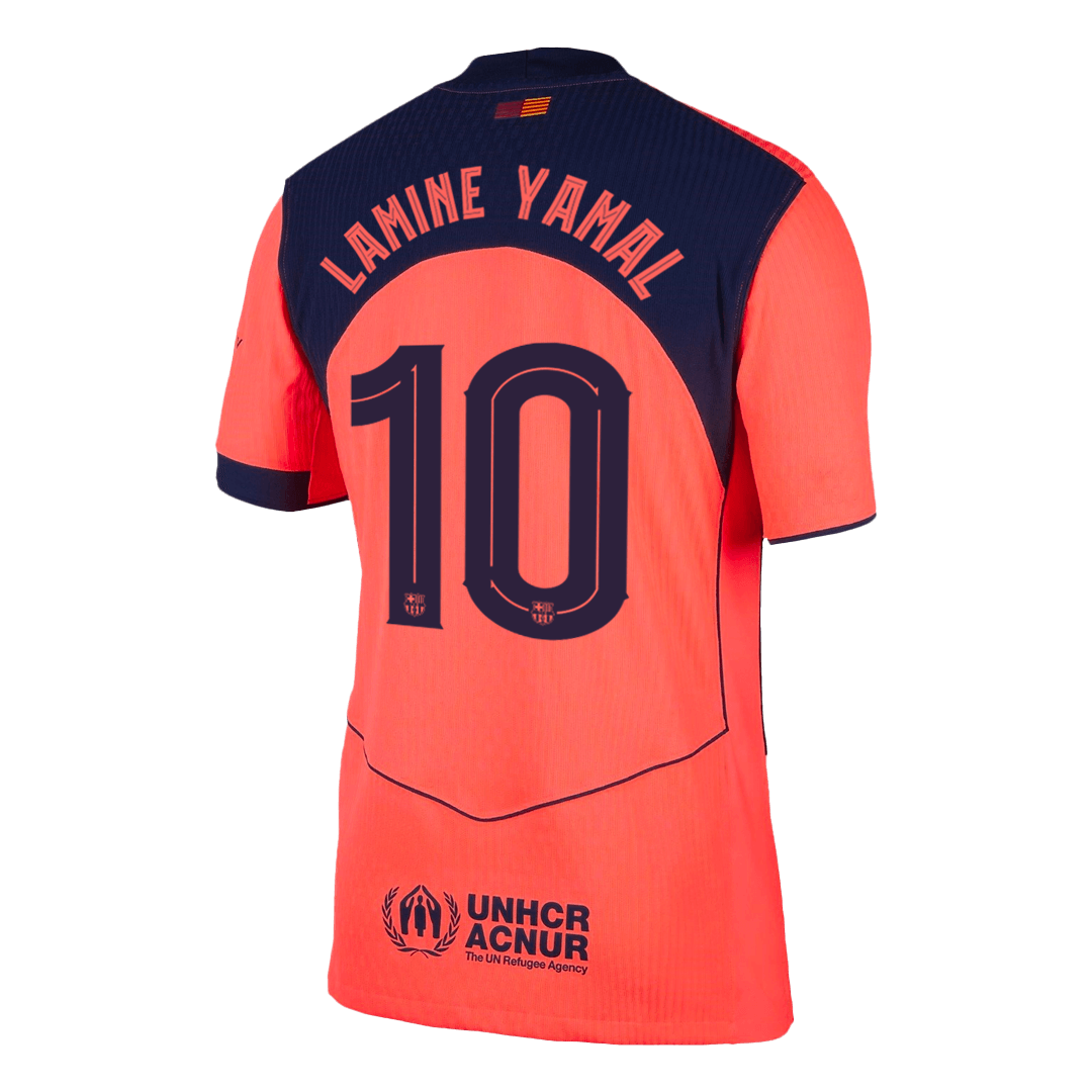Barcelona Tredjebanetrøje Spillerversion 2025/26 UCL LAMINE YAMAL #10