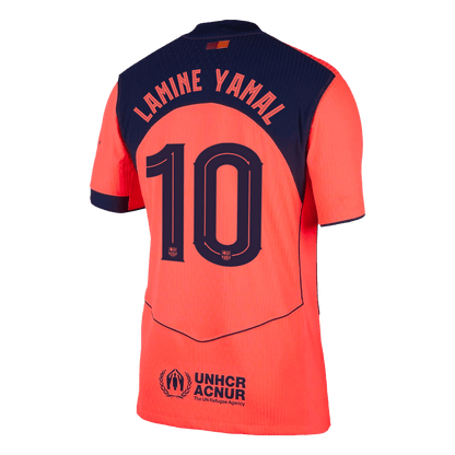 Barcelona Tredjebanetrøje Spillerversion 2025/26 UCL LAMINE YAMAL #10