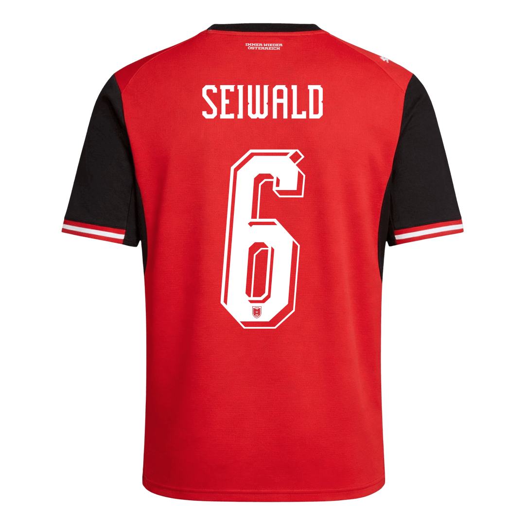 Austria World Cup Hjemmetrøje 2026 SEIWALD #6
