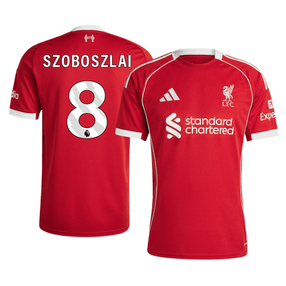 Liverpool Hjemmetrøje 2025/26 SZOBOSZLAI #8