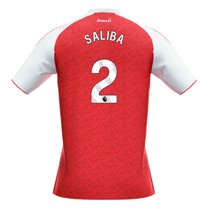 Arsenal Hjemmetrøje 2025/26 SALIBA #2 [PREMIUM]