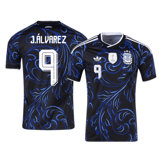 Argentina World Cup Udebanetrøje 2026 J. ÁLVAREZ