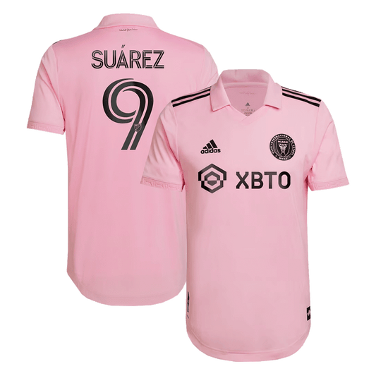 Inter Miami CF Hjemmebanetrøje Spillerversion 2022 SUÁREZ #9