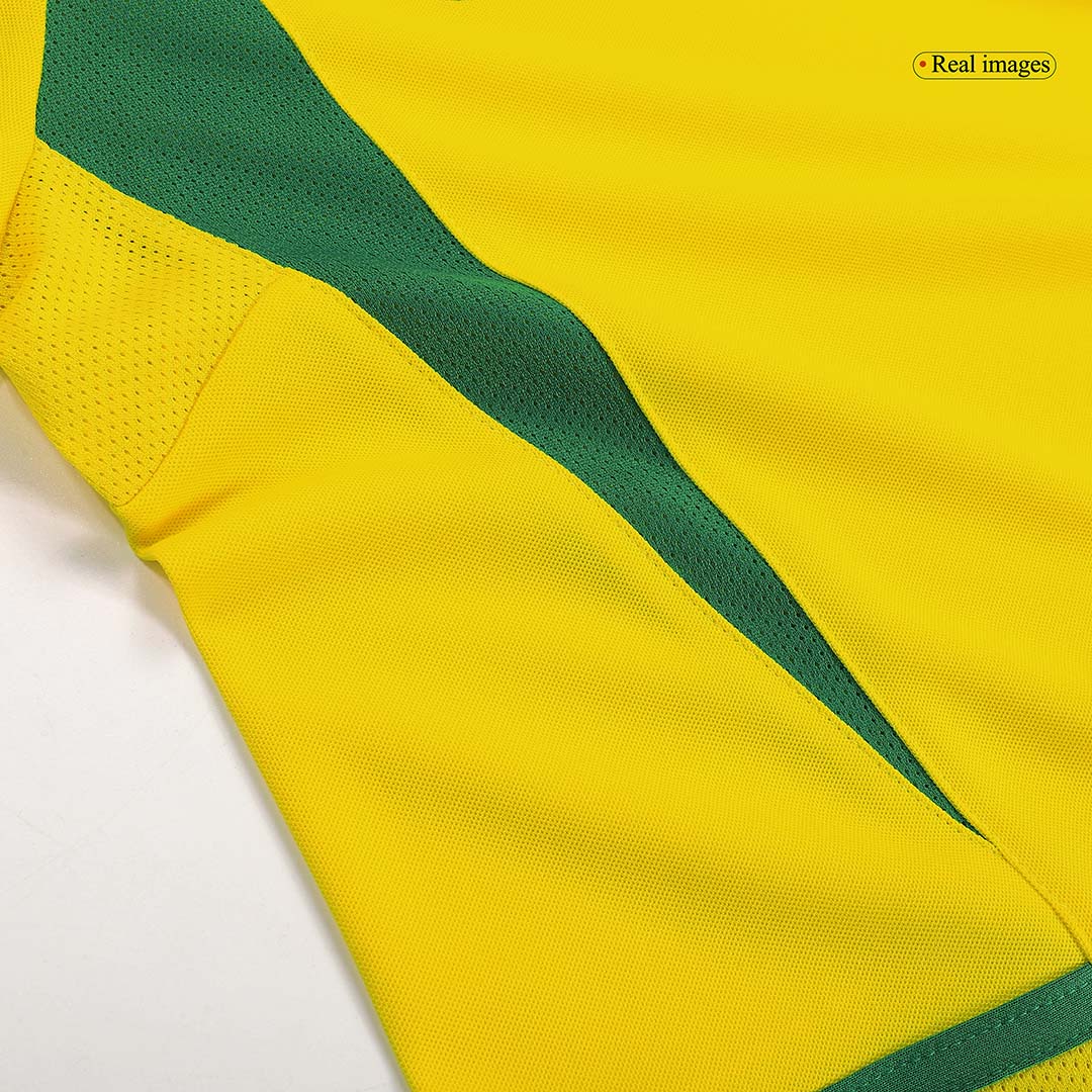 Brazil Retro Hjemmebanetrøje 2002/03 RONALDINHO #11