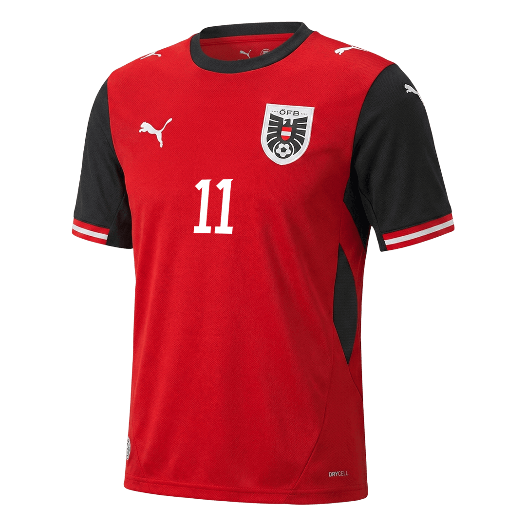 Austria World Cup Hjemmetrøje 2026 GREGORITSCH #11