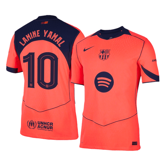 Barcelona Tredjebanetrøje Spillerversion 2025/26 UCL LAMINE YAMAL #10