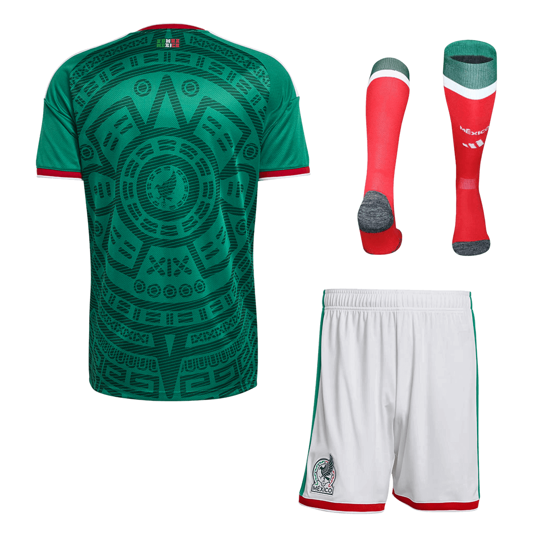 Mexico World Cup Hjemmebanesæt 3-dele 2026